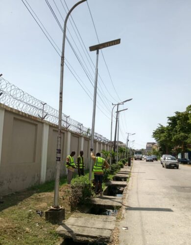 Street Light Installation