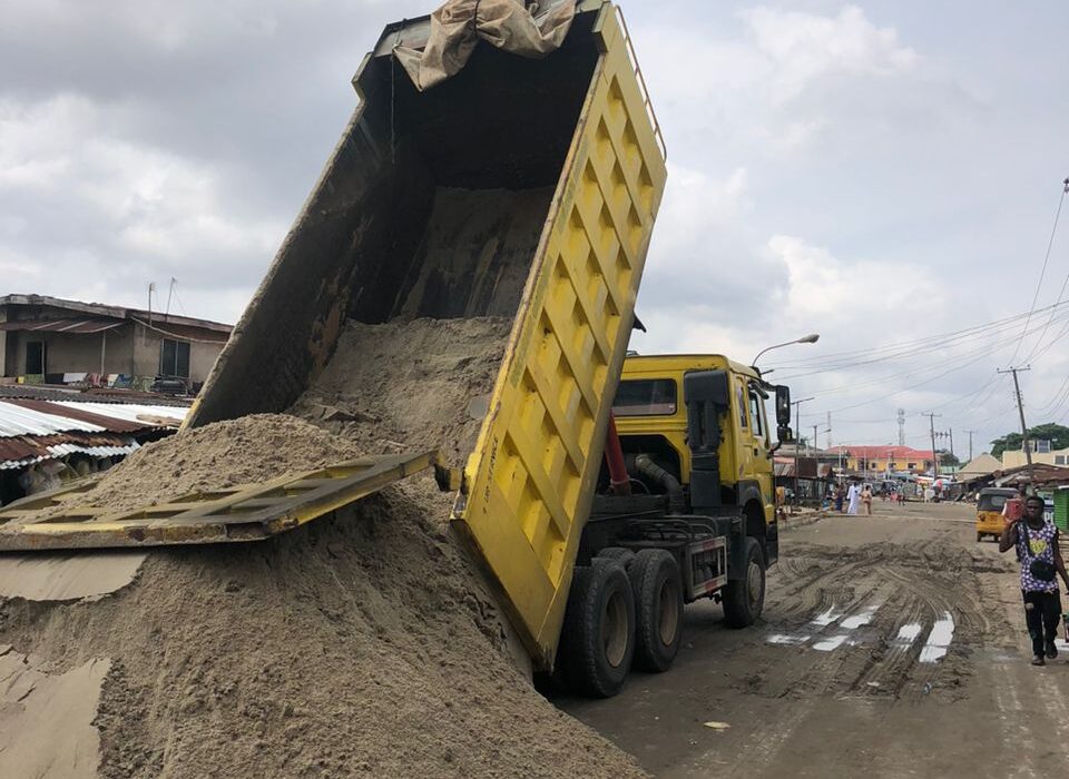 Road Construction At Alagbado